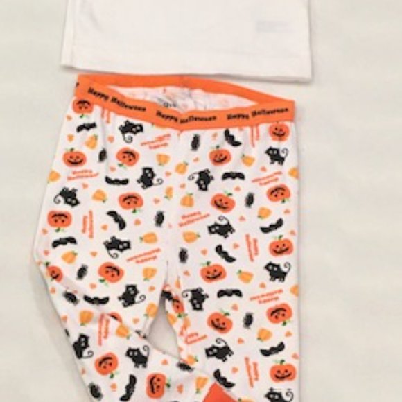 BABIES R US Happy Halloween Two-Piece Unisex Pajama Set Size 12-Months NWOT - Picture 10 of 11